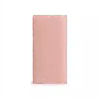 稻草人 时尚韩版甜美多功能 牛皮 钱包 女款 黑色/粉红/米白