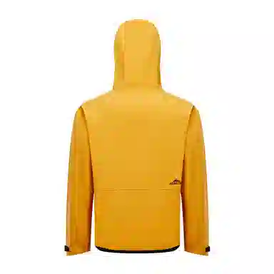 阿尔卑斯 山系户外字母印花连帽时尚三防保暖冲锋夹克 男女同款