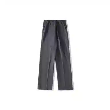 我是大卫 垂感拖地基础款简约阔腿直筒宽松西裤休闲裤 男女同款