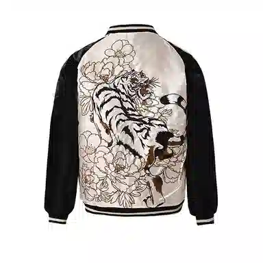 Sanshengliubu Reversible Bomber Jacket