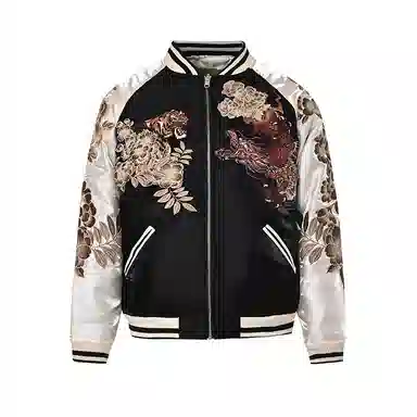 Sanshengliubu Reversible Bomber Jacket