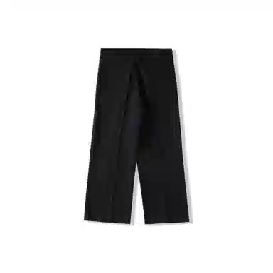 我是大卫 纯色基础潮流时尚直筒阔腿裤宽松休闲裤 男女同款