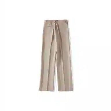 我是大卫 设计感开叉拖地宽松阔腿裤基础款休闲裤 男女同款