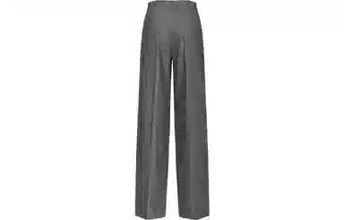 PINKO Prince-Of-Wales Flannel Palazzo Trousers