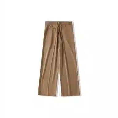 我是大卫 纯色宽松韩系简约百搭西裤直筒阔腿裤休闲裤 男女同款