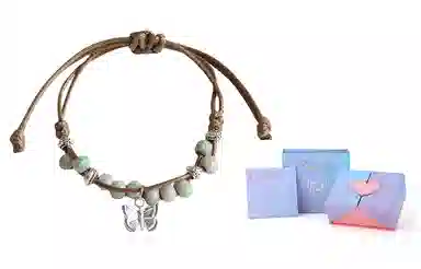 饰伴 国潮小众设计感复古新国风文艺蝴蝶手链 时尚潮流可爱百搭手饰 女款