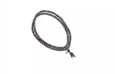 天纵 复古木质佛珠文玩念珠 多圈叠戴 阴沉木 木作手串 通用