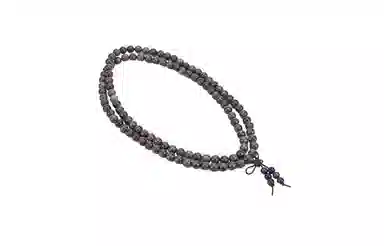 天纵 复古木质佛珠文玩念珠 多圈叠戴 阴沉木 木作手串 通用