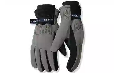 优幽兰 秋冬季潮流加绒加厚防冻防风防寒骑车出行小众保暖实用百搭时髦休闲旅游护手 滑雪 钓鱼手套 男女同款情侣款