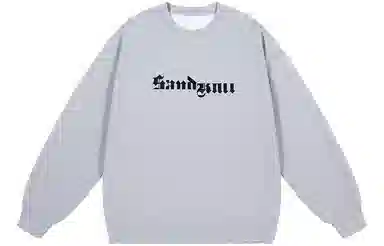 SandKnit Logo Print Fleece Sweatshirt