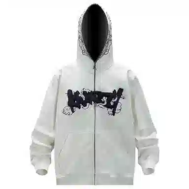 KAKAZZY Hoodie White