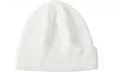 Champion Embroidered Script Logo Beanie Red