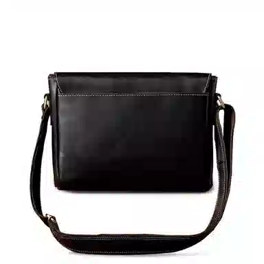 Simple&nature Messenger Bag Black