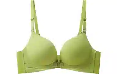 浪莎 上薄下厚舒适透气聚拢薄款无钢圈防下垂前扣文胸 女款