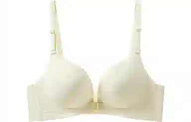 浪莎 上薄下厚舒适透气聚拢薄款无钢圈防下垂前扣文胸 女款