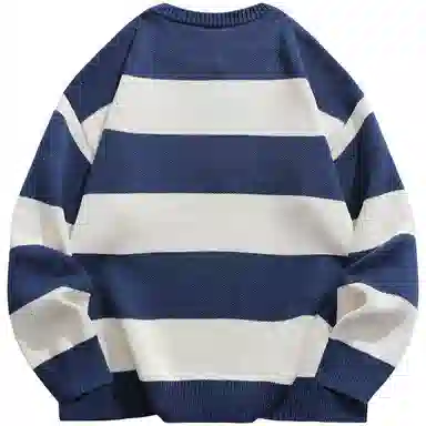 Doraemon Striped Knit Sweater