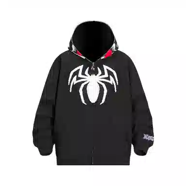 KAKAZZY Spider Embroidery Hoodie