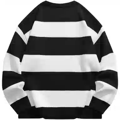 Doraemon Striped Knit Sweater