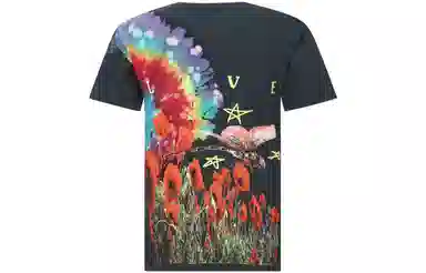 Travis Scott Cactus Jack Tie-Dye Tee Blue