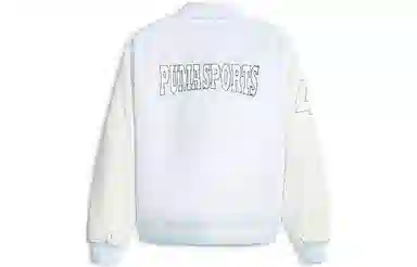 PUMA Colorblock Letter Print Jacket