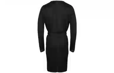 Rick Owens V-Neck Knit Sweater Black