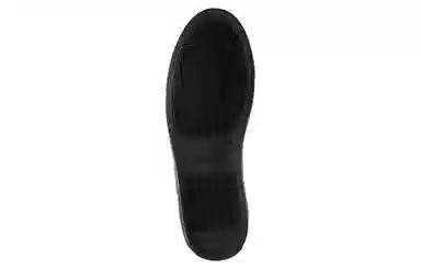 Moschino Leather Low Top Sneakers Black