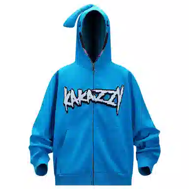 KAKAZZY Hoodie Blue