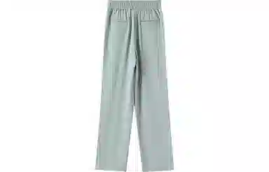 恒源祥 纯色开叉阔腿休闲裤 女款