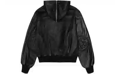 Stussy FW23 SS LINK LEATHER BOMBER Logo