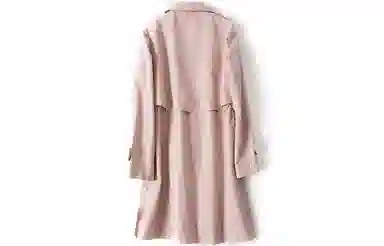 恒源祥 休闲中长款收腰风衣 女款