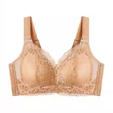 千奈美 全罩杯无钢圈聚拢防下垂调整型收副乳文胸