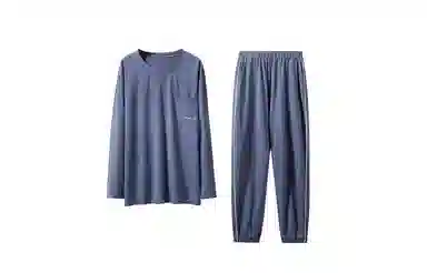 有棵树 圆领睡衣 春秋季情侣可外穿家睡衣家居套装 男女款