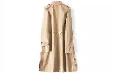 恒源祥 休闲中长款收腰风衣 女款