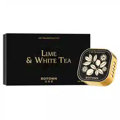 冰希黎 艺术系列车载香水车载香薰香氛 梨木桂花/青柠白茶/岩兰乌龙 特斯拉可用/礼盒装