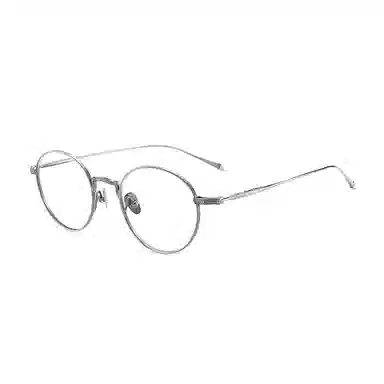 【联系客服可配度数】 佐川 复古日系 超轻细边韩版潮 素颜可配近视度数 纯钛 椭圆形 光学镜架 男女同款情侣款
