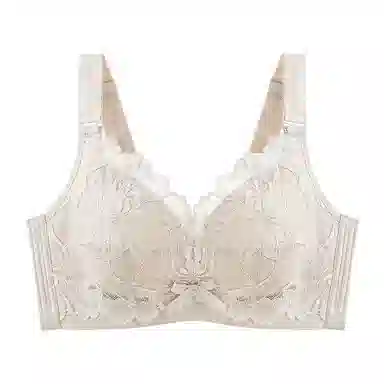 千奈美 大胸显小胸薄款全罩杯无钢圈防下垂收副乳文胸