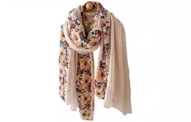 优幽兰 民族风 轻薄高级感 披肩 女款