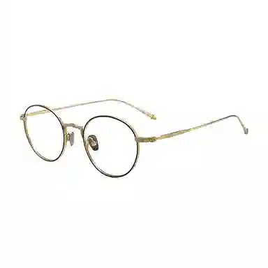 【联系客服可配度数】 佐川 复古日系 超轻细边韩版潮 素颜可配近视度数 纯钛 椭圆形 光学镜架 男女同款情侣款