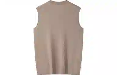 恒源祥 套头内搭马保暖针织无袖背心 男款