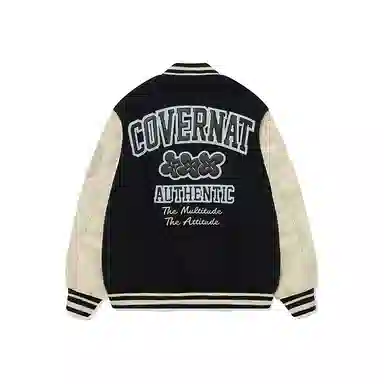 COVERNAT Varsity Jacket Navy
