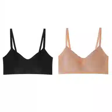 内在密码 两件装超薄款内衣女大胸显小胸全罩杯无痕聚拢收副乳显瘦透气文胸