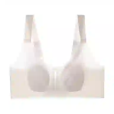 内在密码 透气兔耳杯内衣女大胸显小全罩杯无痕大码收副乳薄款文胸