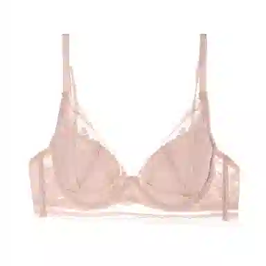 内在密码  薄款聚拢内衣女大胸显小胸法式蕾丝防下垂文胸