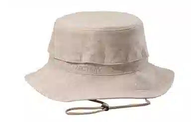 Arcteryx Logo Bucket Hat Grey