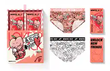 WHITE HOT x peach attack