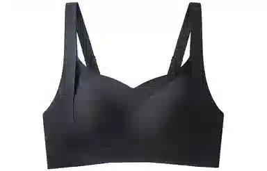 浪莎 纯色聚拢无痕运动背心式文胸