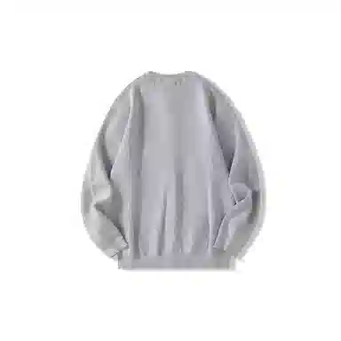 我是大卫 纯色单排扣圆领简约百搭慵懒风韩系针织衫 男女同款