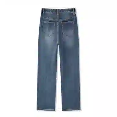 森马 阔腿抓绒长裤牛仔裤 女款