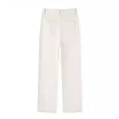 森马 阔腿抓绒长裤牛仔裤 女款