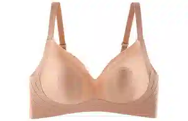 浪莎 纯色聚拢运动背心式文胸